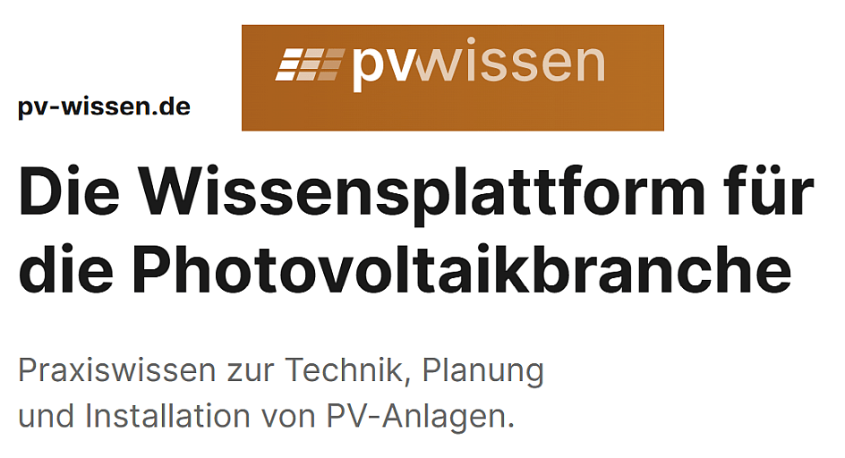 Pv Wissen für jedermann
